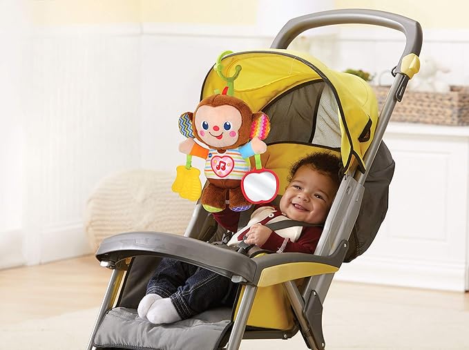 PELUCHE CON MORDEDOR MONITO BEBE - Imagen 5