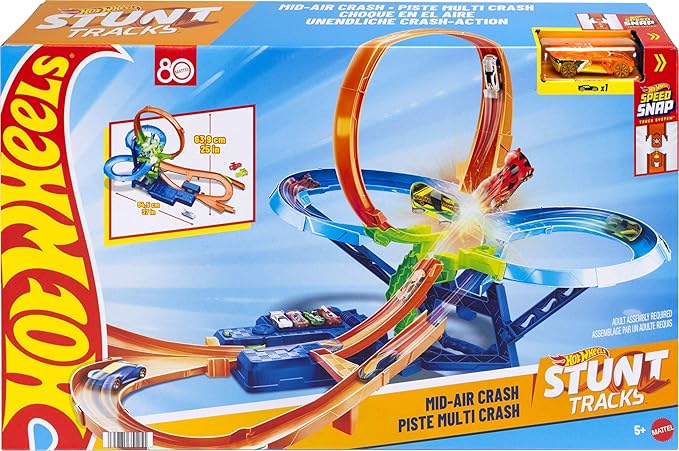 PISTA BIG AIR CRASH HOT WHEELS - Imagen 2
