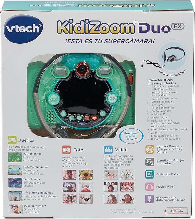 CAMARA KIDIZOOM DUO FX AQUAMARINA - Imagen 5