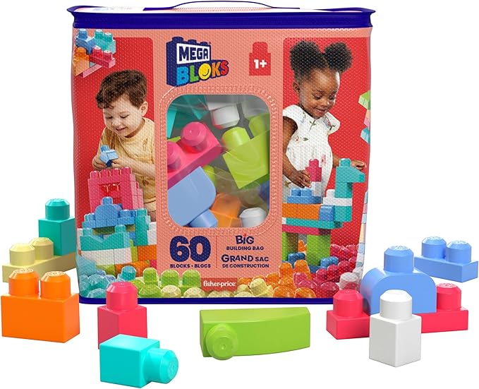BOLSA CONSTRUCCION MEGA BLOCKS 60PZAS