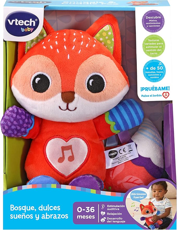 PELUCHE INTERACTIVO BOSQUE, DULCES SUEÑOS Y ABRAZOS - Imagen 4