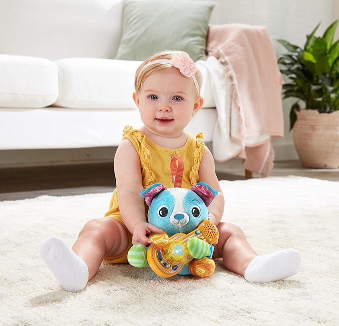 PELUCHE INTERACTIVO CACHORRITO MUSICAL Y MELODIAS - Imagen 2