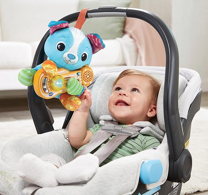 PELUCHE INTERACTIVO CACHORRITO MUSICAL Y MELODIAS - Imagen 6