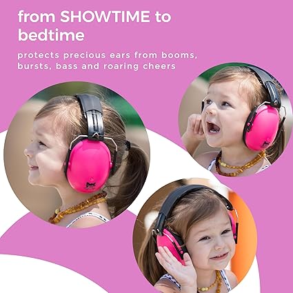 CASCOS/AURICULARES ANTIRUIDO BANZ +3 AÑOS FUCSIA - Imagen 4