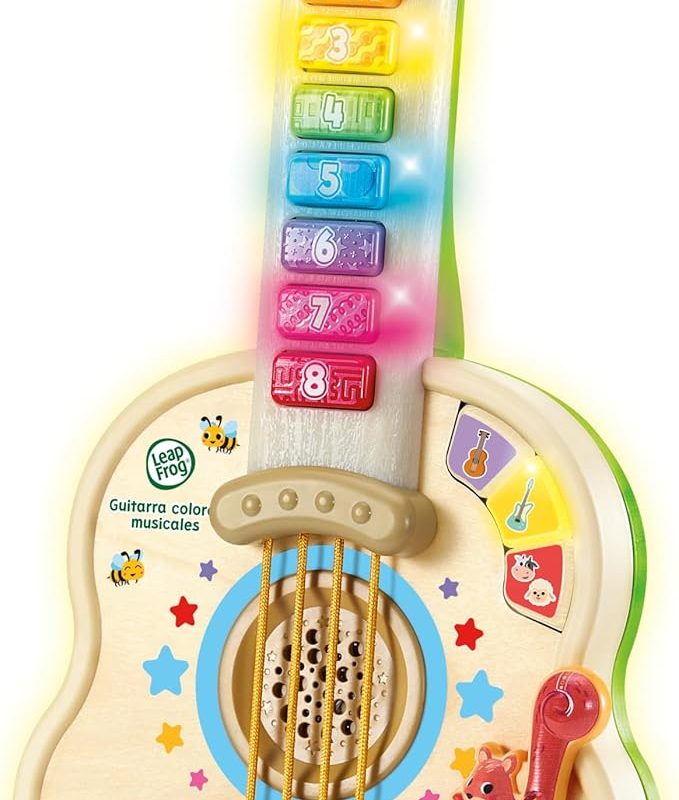 INSTRUMENTO INFANTIL GUITARRA COLORES MUSICALES