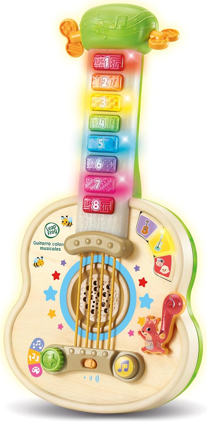 INSTRUMENTO INFANTIL GUITARRA COLORES MUSICALES