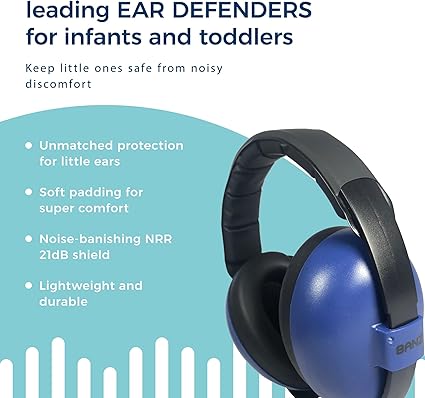 CASCOS/AURICULARES ANTIRUIDO 0/3AÑOS NAVY - Imagen 2