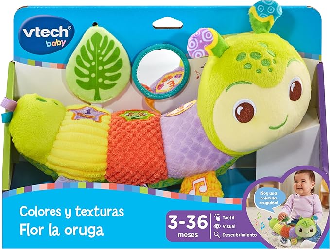 PELUCHE MUSICAL INTERACIVO FLOR LA ORUGA - Imagen 3
