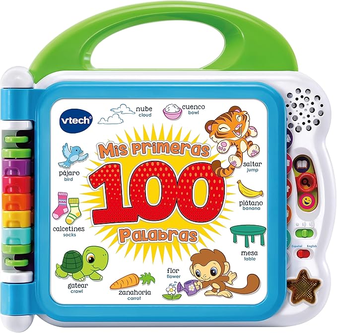 LIBRO INTERACTIVO MIS PRIMERAS 100 PALABRAS BILINGÜE