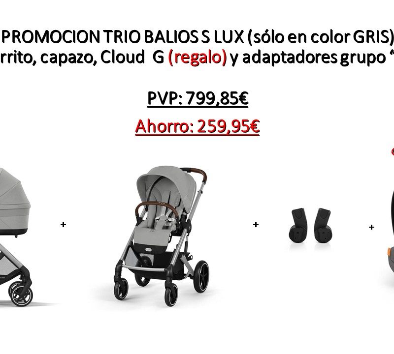 PACK BALIOS S LUX TRAVEL SET