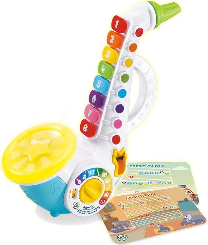 SAXOFON INFANTIL COLORES MUSICALES