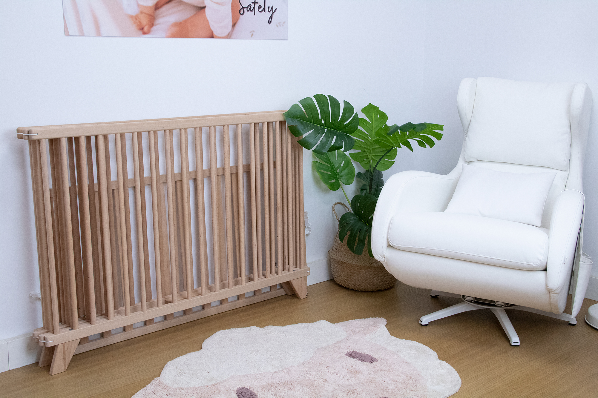 CUNA MADERA PLEGABLE SIMONA ECOWOOD - Imagen 3