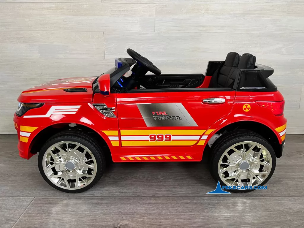 COCHE BOMBEROS ROJO C/ALTAVOZ - Imagen 2