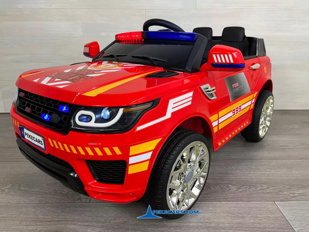 COCHE BOMBEROS ROJO C/ALTAVOZ - Imagen 21