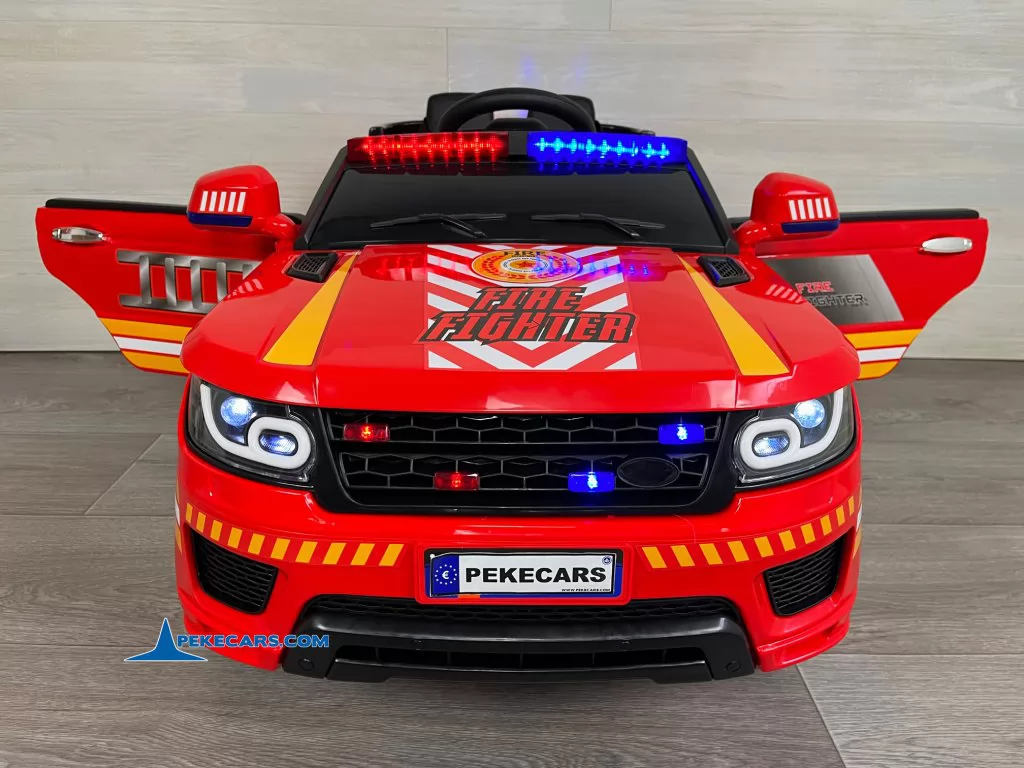 COCHE BOMBEROS ROJO C/ALTAVOZ - Imagen 19