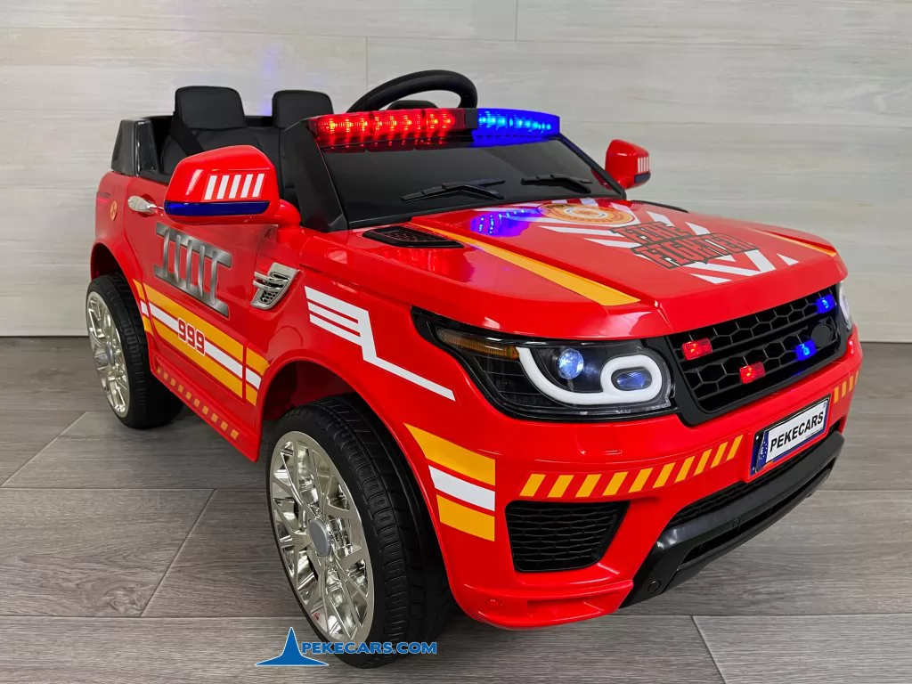COCHE BOMBEROS ROJO C/ALTAVOZ - Imagen 18