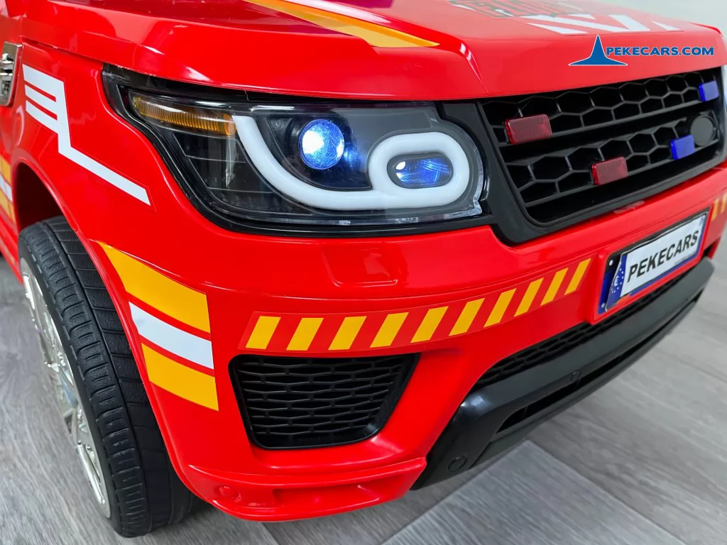 COCHE BOMBEROS ROJO C/ALTAVOZ - Imagen 12