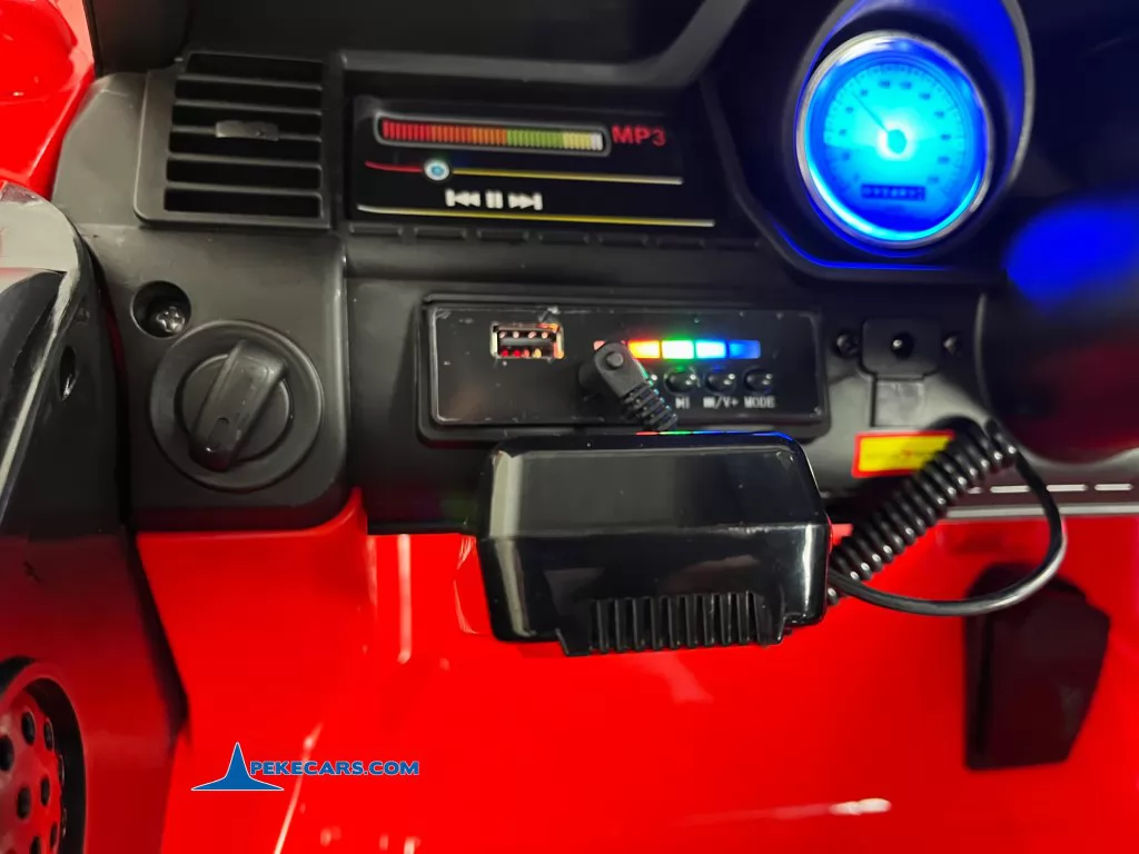 COCHE BOMBEROS ROJO C/ALTAVOZ - Imagen 7