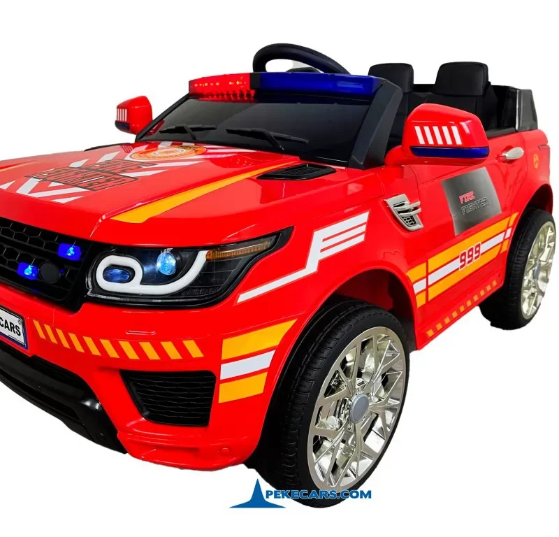 COCHE BOMBEROS ROJO C/ALTAVOZ