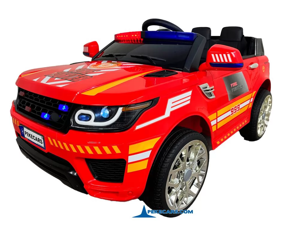 COCHE BOMBEROS ROJO C/ALTAVOZ