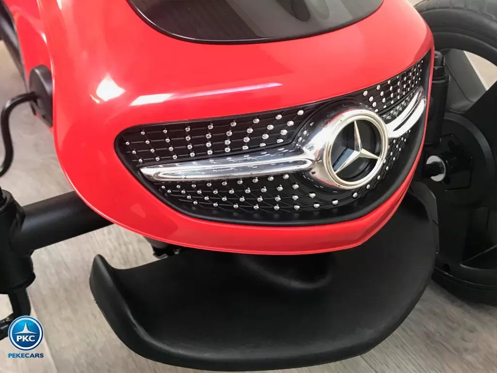 KART A PEDALES MERCEDES ROJO - Imagen 5