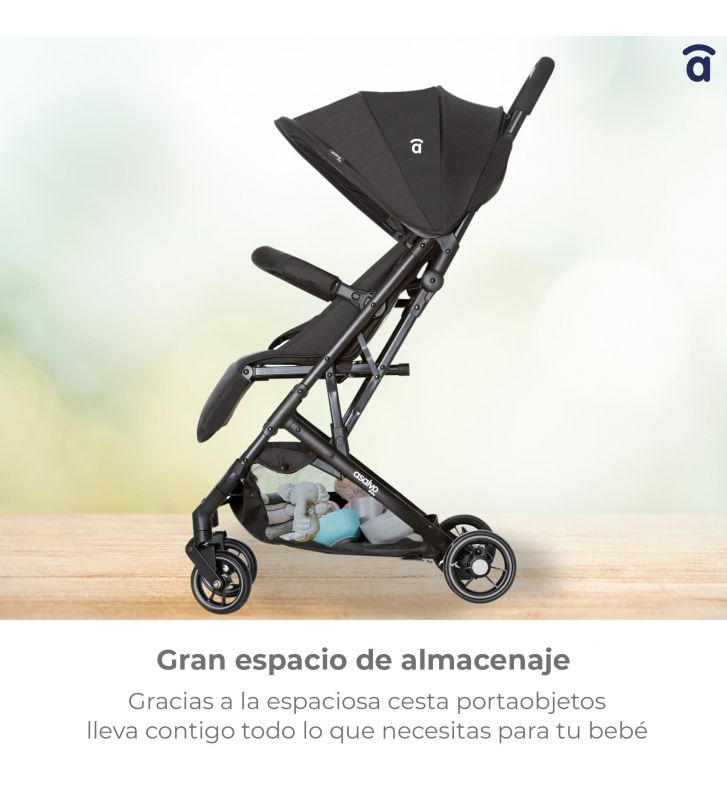 SILLA DE PASEO TUMBUCTU BEIGE - Imagen 4