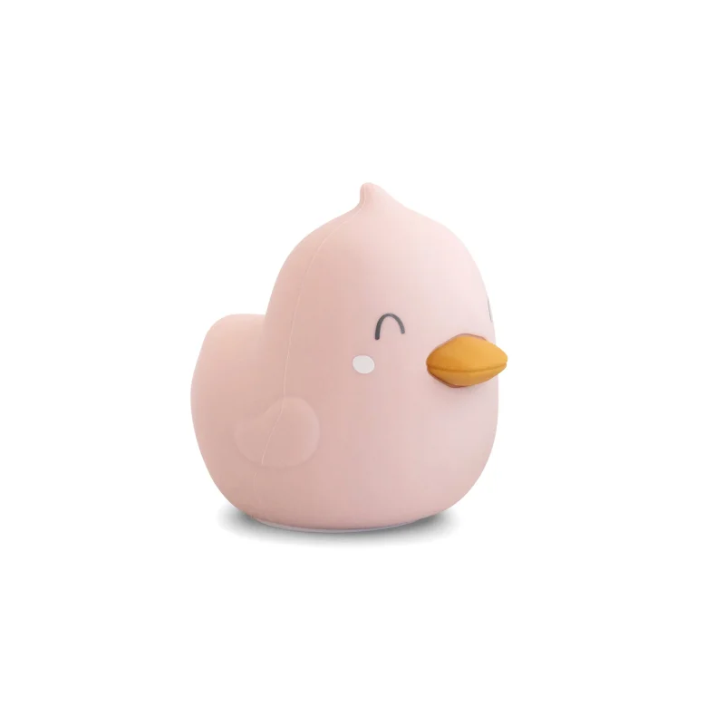 LUZ DE COMPAÑIA SILICONA BRIGHT DUCK ROSA