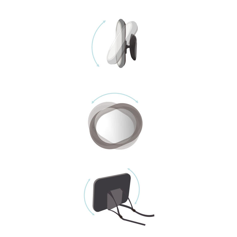 ESPEJO RETROVISOR SEGURIDAD COCHE - Imagen 5