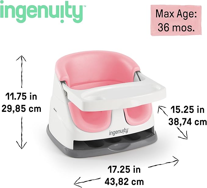 ASIENTO BABY BASE 2EN1 PEONY - Imagen 2