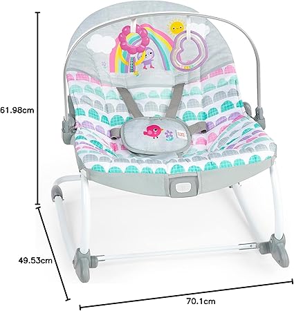 HAMACA ROCKER ROSY RAINBOW - Imagen 2