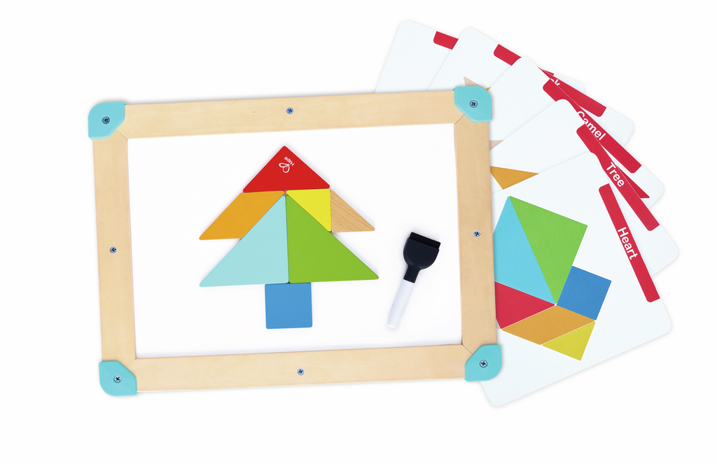 LABERINTO ESPACIAL Y TABLERO DE TANGRAM - Imagen 2