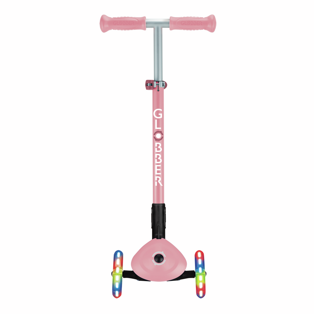 PATINETE PRIMO PLEGABLE ROSA PASTEL CON LED - Imagen 10