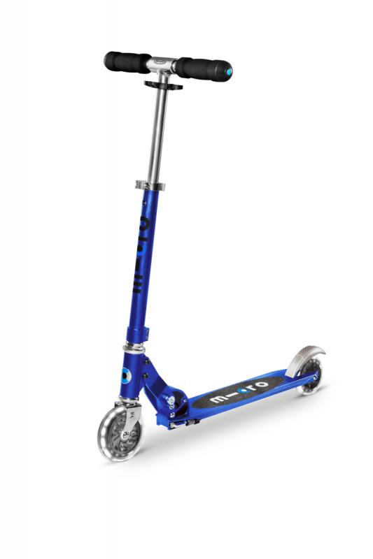 PATINETE SPRITE AZUL ZAFIRO CON LED