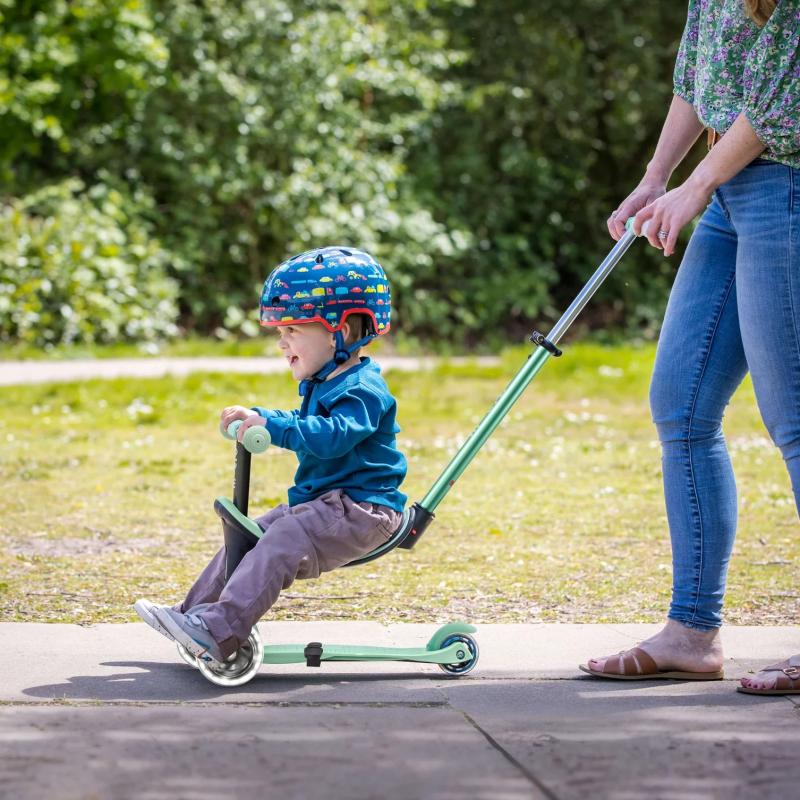 PATINETE MINI 4EN1 DELUXE MENTA CON LED - Imagen 3