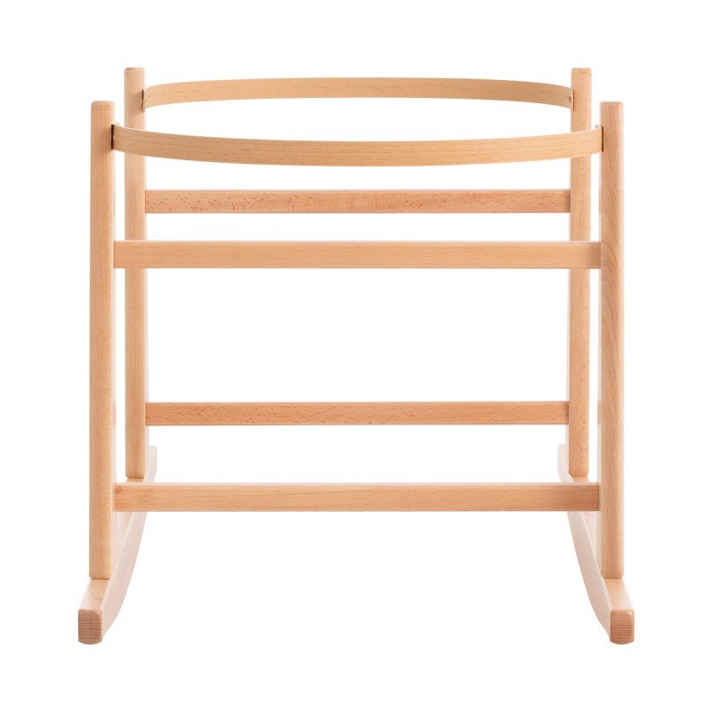 SOPORTE CAPAZO BALANCIN MADERA NATURAL - Imagen 3
