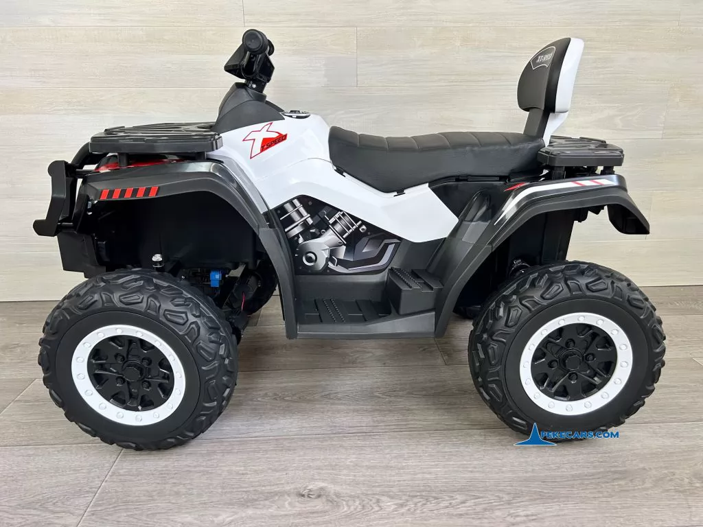 QUAD ELECTRICO XT-SPEED 24V BLANCO/NEGRO - Imagen 2