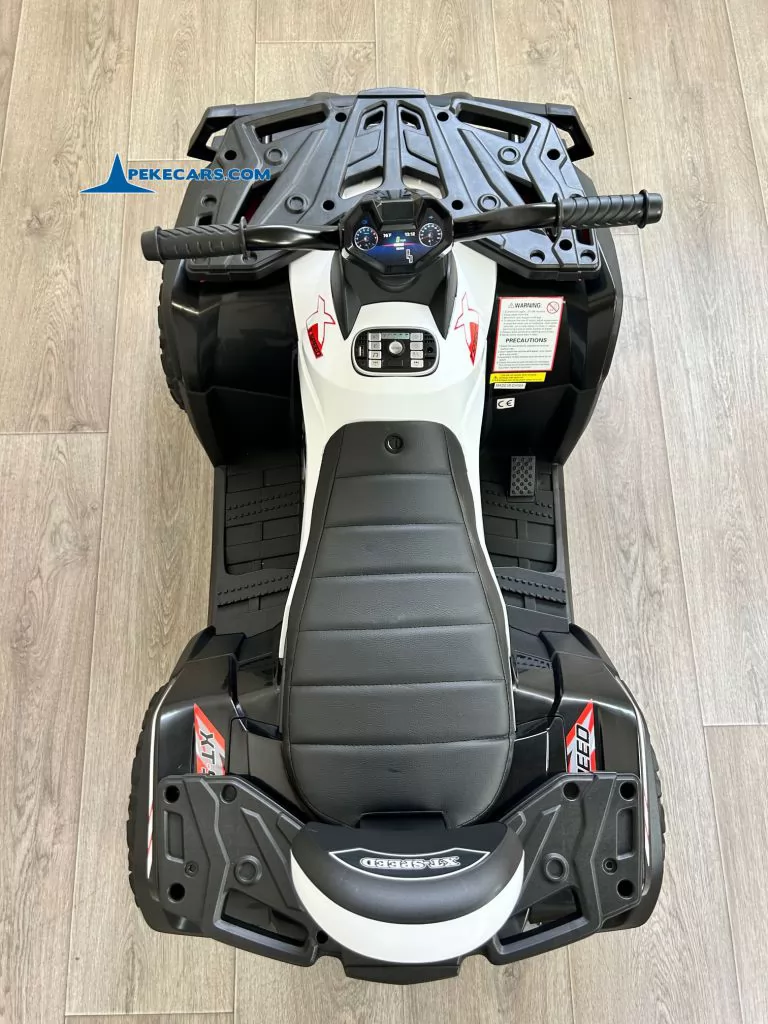 QUAD ELECTRICO XT-SPEED 24V BLANCO/NEGRO - Imagen 7