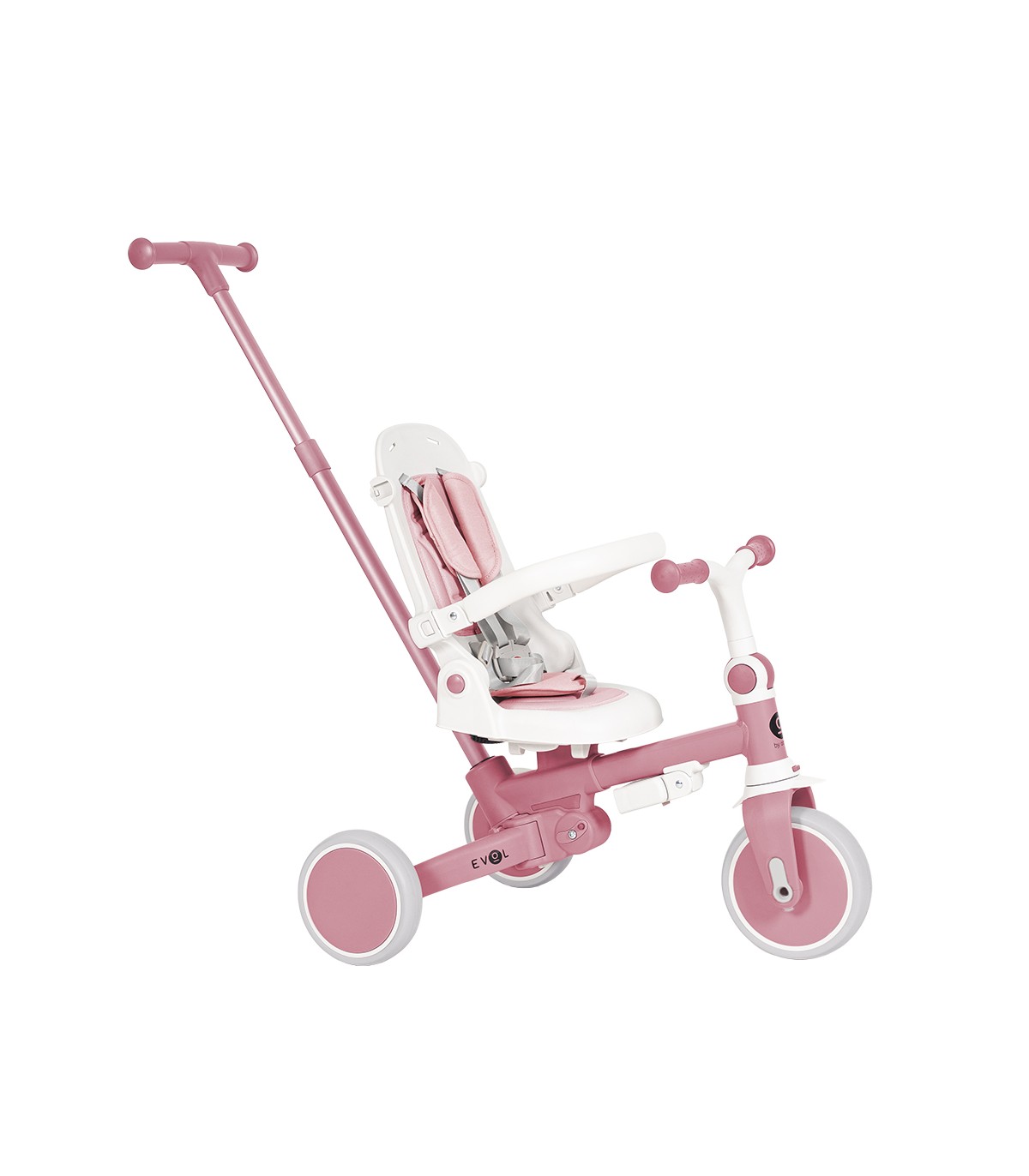 TRICICLO MULTIFUNCION EVOLUTIVO ROSA - Imagen 13