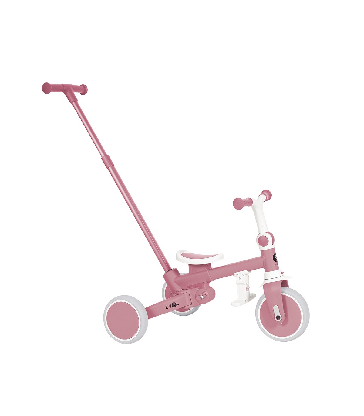 TRICICLO MULTIFUNCION EVOLUTIVO ROSA - Imagen 12