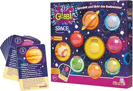 PACK 9 BOMBAS DE BAÑO SISTEMA SOLAR - Imagen 2