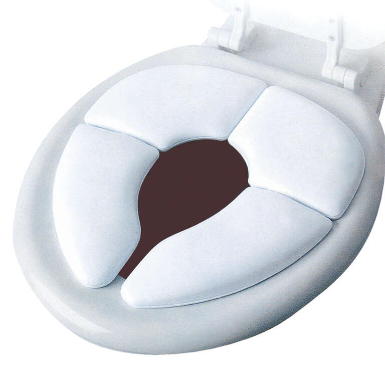 REDUCTOR WC ACOLCHADO PLEGABLE BLANCO