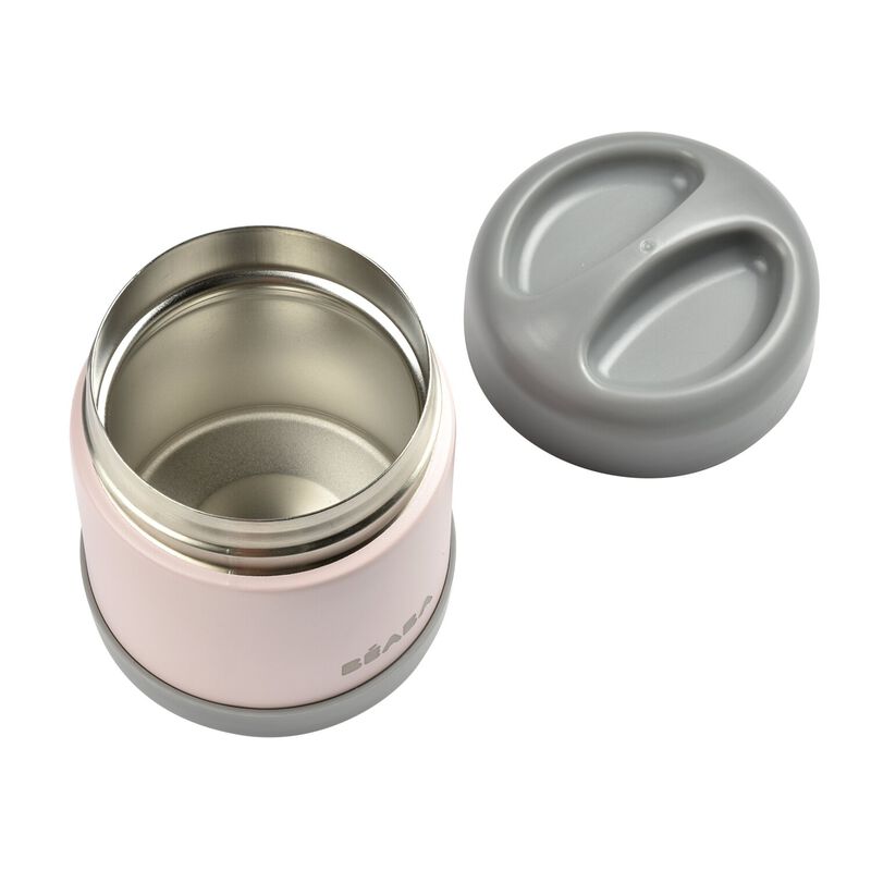 TERMO PAPILLERO INOXIDABLE 300ML LIGHT PINK - Imagen 2