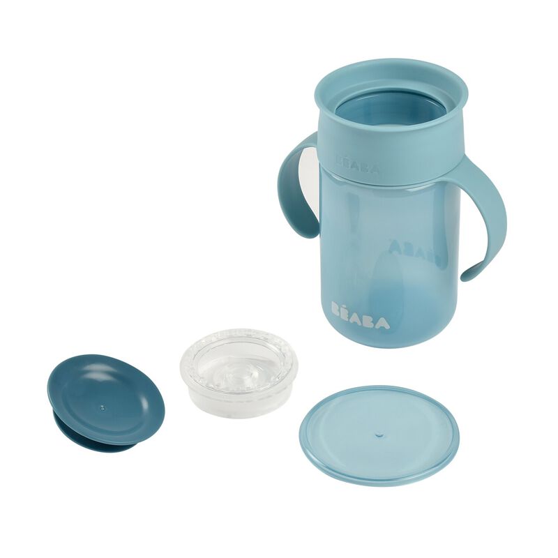 VASO/TAZA DE APRENDIZAJE 360º AZUL - Imagen 3