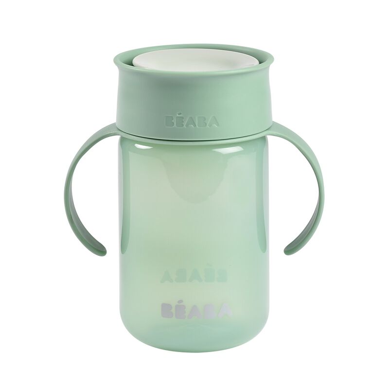 VASO/TAZA DE APRENDIZAJE 360º VERDE