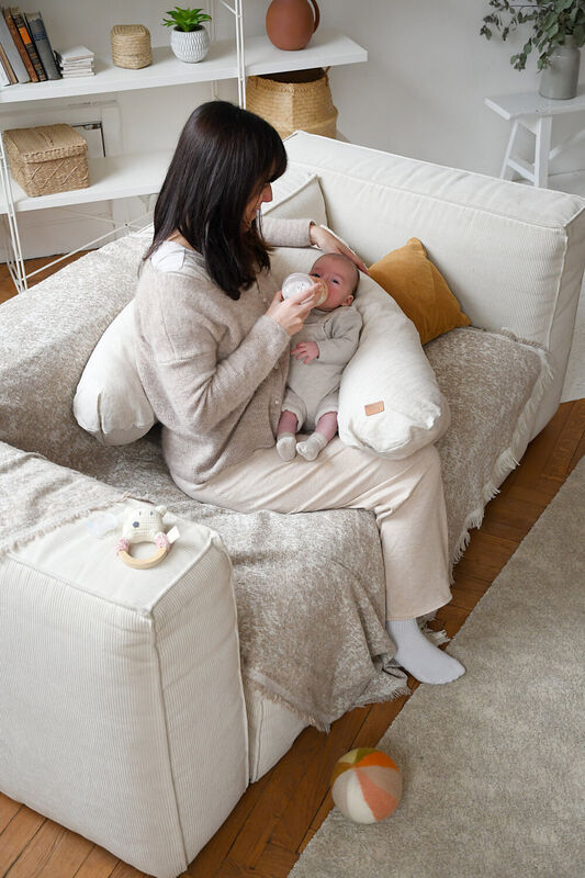 COJIN/ALMOHADA DE LACTANCIA BIG FLOPSY LINO NATURAL - Imagen 3