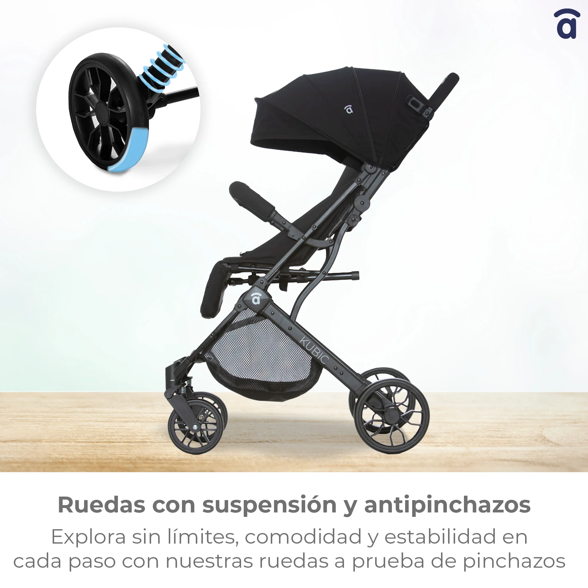 SILLA DE PASEO KUBIC 2 VERDE - Imagen 12