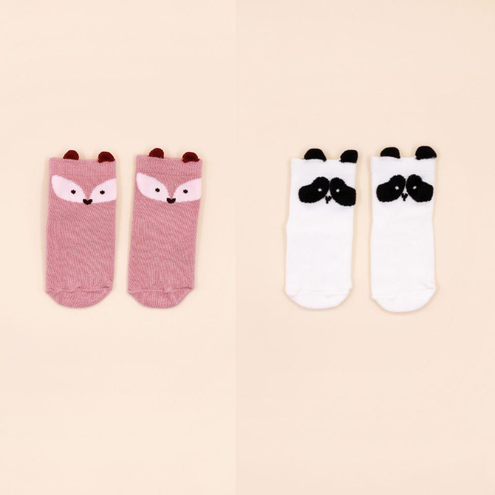 PACK CALCETINES FOX+PANDA ANTIDESLIZANTES "S"