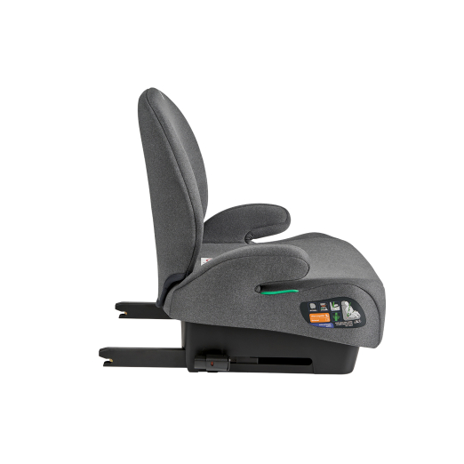 ELEVADOR CON RESPALDO LUMBAR I-BOOST GRIS OSCURO (125-150)CM - Imagen 5