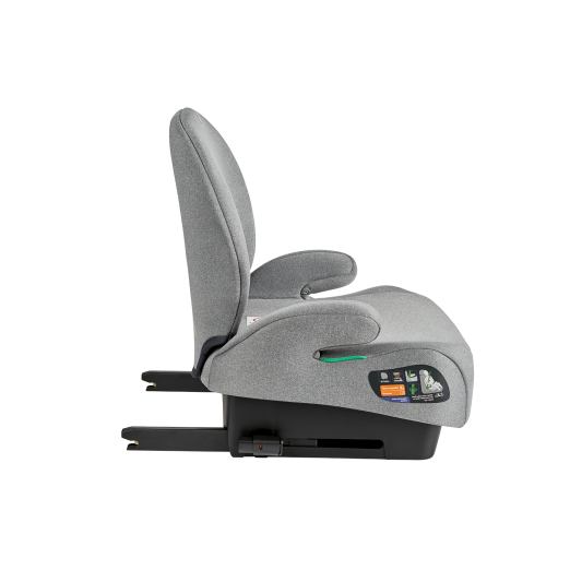 ELEVADOR CON RESPALDO LUMBAR I-BOOST GRIS CLARO (125-150)CM - Imagen 2