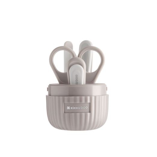 ESTUCHE ASEO SET MANICURA 4 PIEZAS BEIGE - Imagen 2